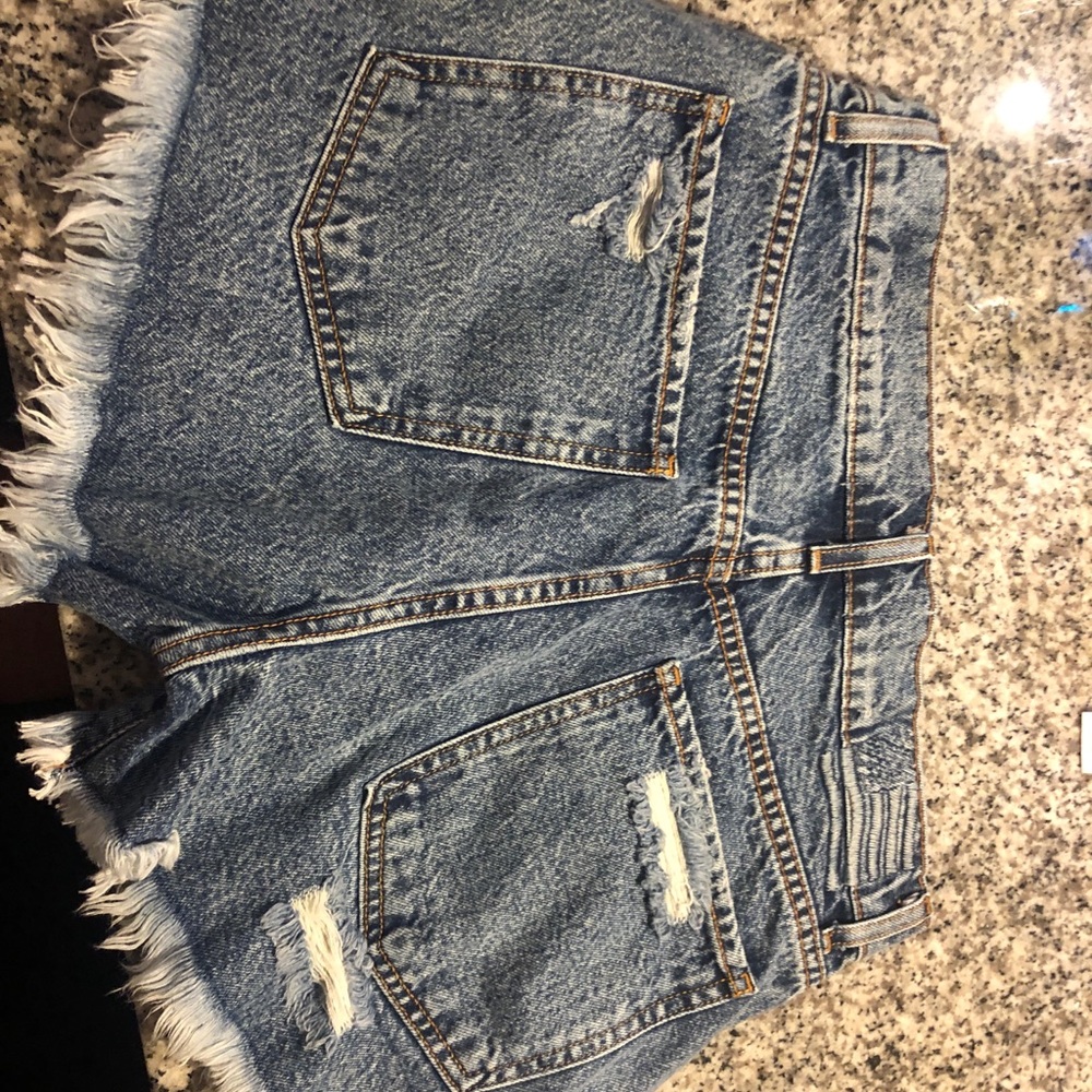 Revive denim shorts